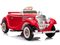 Lean Toys, Mercedes 540K, pojazd na akumulator, czerwony
