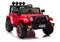 Lean Toys, Samochód Jeep 4-4, pojazd na akumulator, czerwony