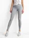 Legginsy damskie, szare, Basic Feel Good