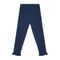 Legginsy dziewczęce, prążkowane, granatowe, Nicol