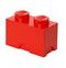 LEGO, Brick 2, pojemnik klocek, czerwony