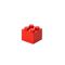 LEGO, Brick 4, mini pojemnik klocek, czerwony