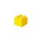 LEGO, Brick 4, mini pojemnik klocek, żółty