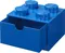 LEGO, Brick 4, pojemnik klocek z szufladą, niebieski