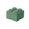 LEGO, Brick 4, pojemnik klocek, zielony oliwkowy