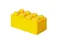 LEGO, Brick 8, pojemnik klocek, żółty