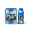 LEGO City, zestaw: lunchbox + bidon, 390 ml