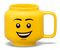 LEGO, Iconic, mała głowa, kubek ceramiczny, chłopiec, z uśmiechem, 255 ml