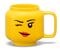 LEGO, Iconic, mała głowa, kubek ceramiczny, dziewczynka, oczko, 255 ml
