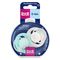 Lovi, Prime, smoczek silikonowy, dynamiczny, Logoon/Mint Cream, 0-6 m, 2 szt.