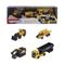 Majorette, Volvo, modele pojazdów budowlanych, 1:64, 4 szt.