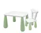 Maltex, Luna, zestaw dla dzieci: stolik + krzesełko, zielony