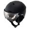 Meteor, Falven, kask narciarski, czarny, rozmiar S, 53-55 cm