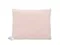 MimiNu, poduszka z poszewką na suwak, muślin, pudrowy róż, 40-30 cm