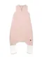 MimiNu, śpiworek z nogawkami, muślin, pudrowy róż, całoroczny, TOG 2-2.5, rozmiar M, 2-6 l