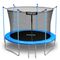 Neo-Sport, trampolina ogrodowa z siatką wewnętrzną i drabinką, 10ft/312 cm