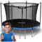Neo-Sport, trampolina ogrodowa z siatką wewnętrzną i drabinką, 10ft/312 cm