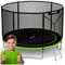 Neo-Sport, trampolina ogrodowa z siatką zewnętrzną i drabinką, 10ft/312cm