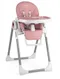 Nukido, Belo, krzesełko do karmienia ze stolikiem, różowe