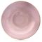 Orion, talerz obiadowy, głęboki, ceramiczny, różowy, glaze, 21 cm
