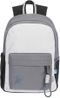 Oxford, Funky, plecak szkolny, 1-komorowy, szary