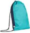 Oxford, Funky, worek sportowy, turkusowo-granatowy