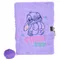 Paso, Lilo i Stitch, pamiętnik z kłódką, pluszowy, A5, 96 kartek, linia, fioletowy, Dreamer