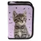 Paso, piórnik rozkładany, pojedynczy, Striped Cat