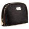 Peterson, kosmetyczka, 1-komorowa, brokatowa, czarna