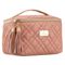 Peterson, kosmetyczka kuferek, różowa