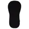 Petite&Mars, dwustronna wkładka do wózka Memory Foam, bawełniana, black