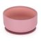 Petite&Mars, Take&Match, dwukolorowa miska, Dusty Rose, 6m+