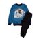 Piżama chłopięca, niebiesko-czarna, Tup Tup