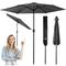 Plonos, parasol ogrodowy, składany, 6 segmentowy, z pokrowcem, 300 cm