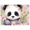 Podkładka na biurko, laminowana, Panda