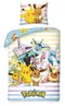 Pokemon, 2-częściowy komplet pościeli bawełnianej, 140-200 cm