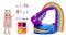 Rainbow High, Littles Dolls, Pool Day, Blush, lalka modowa