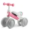 Ricokids, rowerek biegowy dla dzieci, trójkołowy, różowy