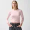 Różowa koszulka z długim rękawem NOWEAR