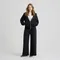 Rozpinana bluza z kapturem o kroju crop NOWEAR