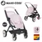 Smoby, Maxi Cosi, wózek spacerówka dla lalek bliźniąt, różowa