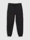 Spodnie dresowe chłopięce, jogger, czarne, 4F