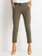 Spodnie dresowe damskie, khaki, Basic Feel Good