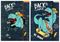 Starpak, teczka z gumką, A4, Skate Dino, 1 szt.