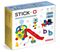 Stick-O, klocki magnetyczne, 60 elementów