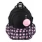 St.Right, plecak szkolny, 4-komorowy, Pink Checkered