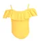 Strój kąpielowy dziewczęcy jednoczęściowy, żółty, Mariss