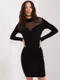 Sukienka damska, czarna, Basic Feel Good