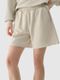 Szorty damskie, beżowe, 4F