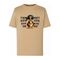 T-shirt chłopięcy, beżowy, Tup Tup